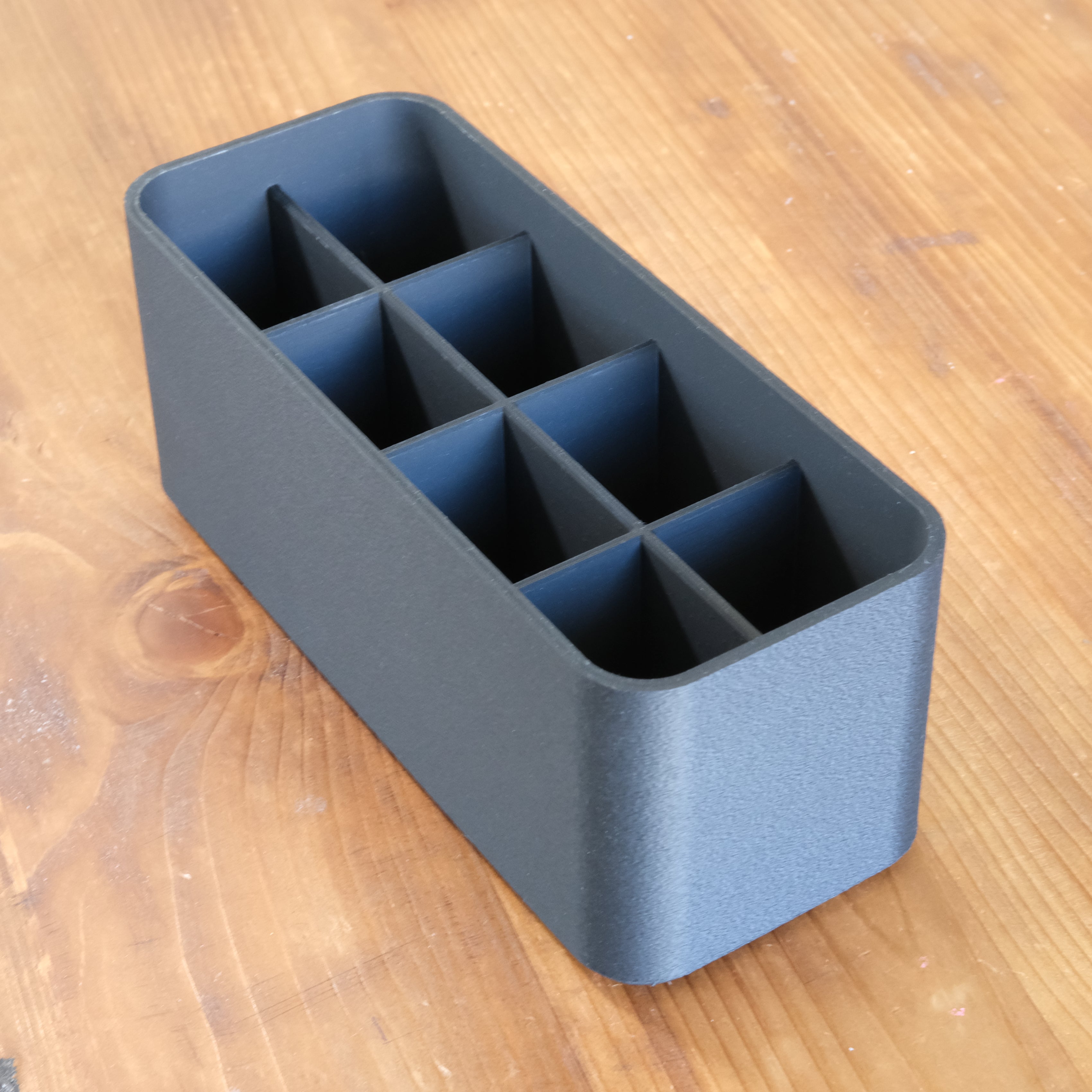 Modern Desk Organiser | 8 Compartment Home Office Storage