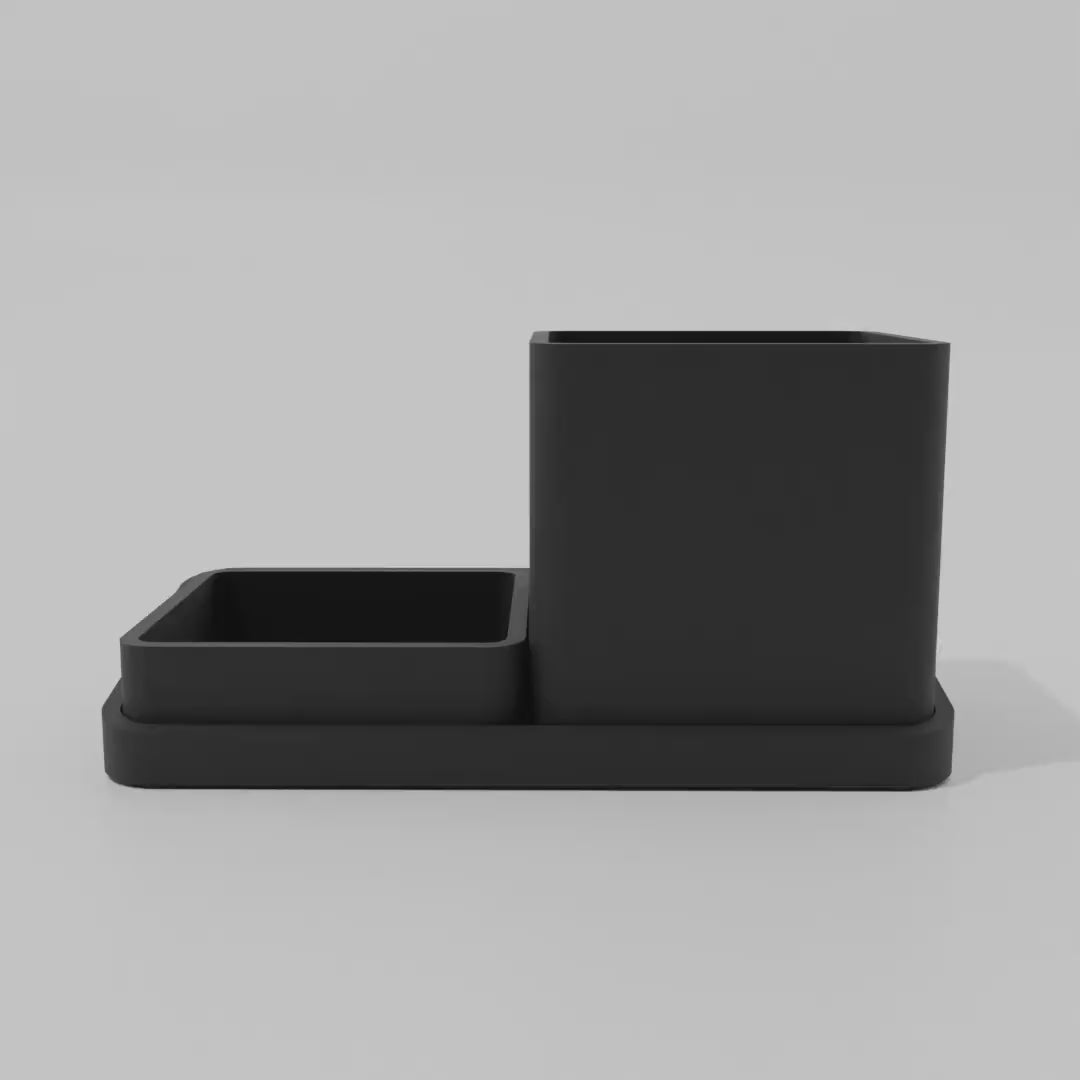 Minimalist Desk Organiser Set 360 video.