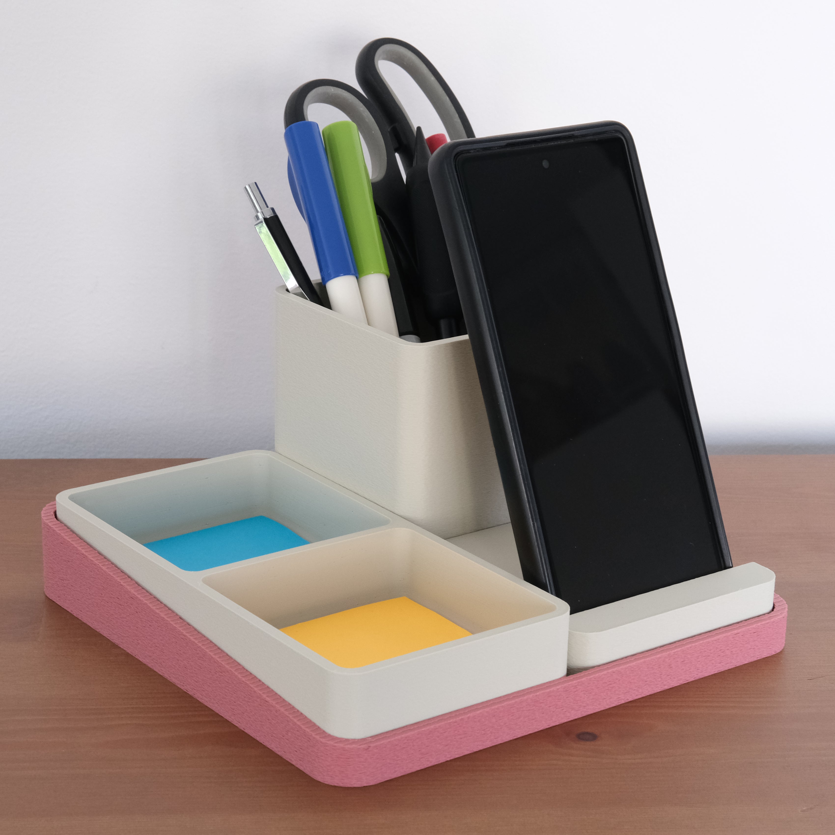 Modern Minimalist 4-in-1 Desk Organiser Set